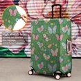 thumbnail image 4 of Cartoon Butterfly Flower Leaf Green Pattern Luggage Cover Fashion Suitcase Cover Baggage Covers Fit 25-28 Inch Luggage (Go Travel), 4 of 5