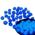 thumbnail image 2 of sunsanly 100Pcs Decorative Pebbles Colorful Glow in Dark Aquarium Landscaping 14mm Luminous Courtyard Paving Natural Crystals Rocks Garden Decoration, 2 of 8