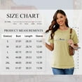 thumbnail image 4 of SHIBEVER Summer Short Sleeve T Shirts for Women Casual Loose Side Split Tunic Tops Comfortable Crew Neck Tops, 4 of 8