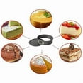 thumbnail image 4 of Round Leakproof Baking Cake Pan with Round Cake Tin Baking Mold with Removable Bottom (7 Inches), 4 of 4