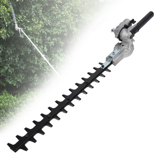 Cabezal Cortasetos, Accesorio Para Cortasetos De Doble Hoja Operación Simple Acero Al Manganeso aleación De Aluminio Afilado Para Desbrozadoras Para Podadoras De Jardín