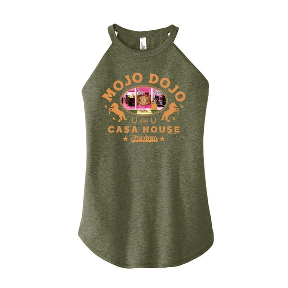 Barbie The Movie - Mojo Dojo Casa House West - Juniors High Neck Tank Top