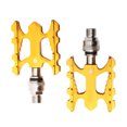 thumbnail image 2 of Naiovety Pedales de bicicleta, accesorios para bicicletas, liberación rápida, plegable, aleación de aluminio, repuesto de Pedal de ciclismo, pieza Ciclismo Dorado Naiovety OD024280-04, 2 of 6