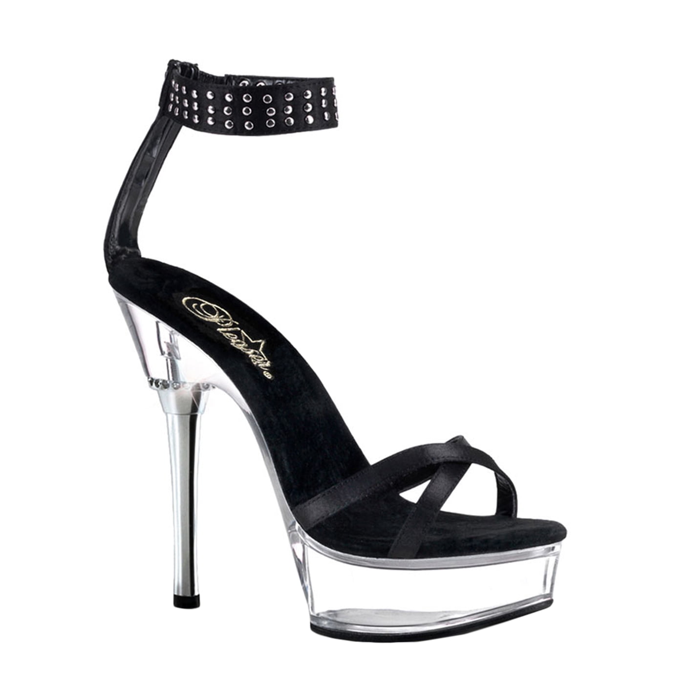 SummitFashions 5 1/2 Inch Sexy High Heel Club Shoes Stiletto Heel