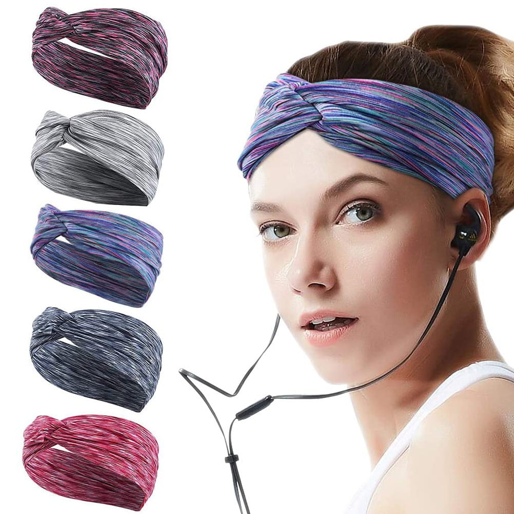 Gifts for Runners Fitness Apparel Fitness Headband Running Headband Nonslip Headband Yoga Headband Workout Headband