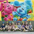 thumbnail image 5 of Blue's Clues school Backdrop Background Banner Taspestry Wall Decor Birthday Party Supplies Poster Fans, 5 of 6