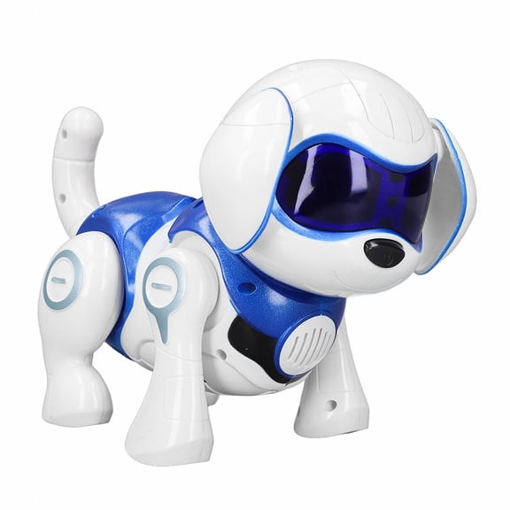 Interactive Robot Dog Toy Dancing Electronic Puppy Pet with Music Light Smart Stunt Functions for Kids Boys Girls Birthday Gifts 9.1 Inch / 23 cm