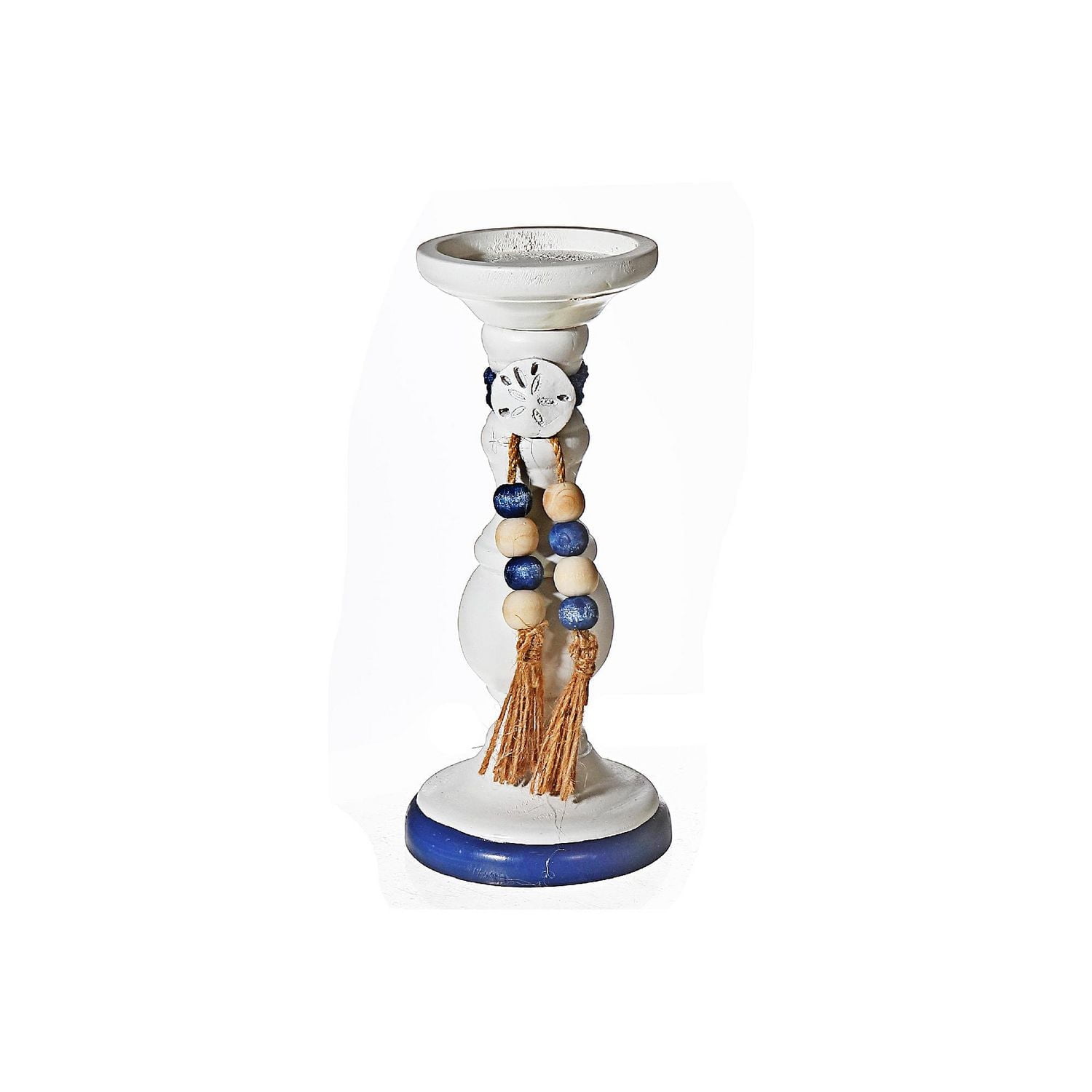 IH Casa Decor Pilier Bandlerser Avec Guirlande Perlée 9.25"