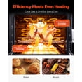 thumbnail image 4 of VEVOR 24 in Electric Range Oven,2.7 Cu. Ft. Capacity Compact Freestanding Oven, Stainless Steel Kitchen Stove with 4 Burners, Easy Reach Rack, Storage Drawer, Drip Pan, Indicator Light(No Power Cord), 4 of 9