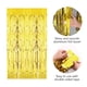 thumbnail image 5 of Cortinas de papel de aluminio decoración telones de fondo de oropel colgante de papel de aluminio flecos borlas para fiesta de boda 2 Piezas Yuarrent HA006464-00, 5 of 6