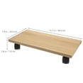 thumbnail image 2 of WRITWAA 1Set Khaki Computer Stand for Desktop Pc with Wheels for Easy Mobility, 2 of 8