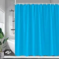 thumbnail image 5 of Simple Modern European style Shower Curtain Blue Purple Green Red Color Pattern Bathroom Polyester Cloth Hanging Curtains Sets, 5 of 7
