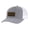 Tennessee Heather Grey, variant on Flag Football Leather Patch Adjustable Snapback Trucker Hat, Heather Grey/White Mesh- Tennessee