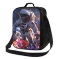 thumbnail image 1 of Balery Astronaut In Cosmic Garden Caja de Almuerzo y Bolsa de Almuerzo para Hombres y Mujeres, Bolsa de Almuerzo Reutilizable con Gran Capacidad, Bolsa de Almuerzo Aislada, 1 of 7