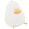 thumbnail image 3 of Luz nocturna con forma de pollito, silicona suave, carga USB, luz cálida de 2600 K, 2 niveles para bebé, 3 of 13