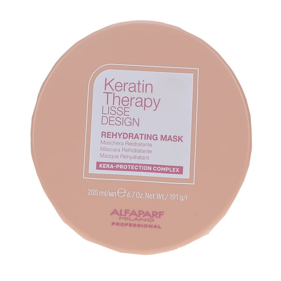 Alfaparf Milano Keratin Therapy Lisse Design Rehydrating Mask 6.7 oz