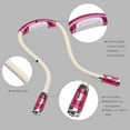 thumbnail image 2 of JShteea LED Flexible Manos Libres Abrazo Cuello Lectura Libro Antorcha Linterna (rosa), 2 of 8