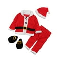 thumbnail image 4 of Conjunto de disfraz navideño Salvador para niños Altura 80 a 90cm, 4 of 9