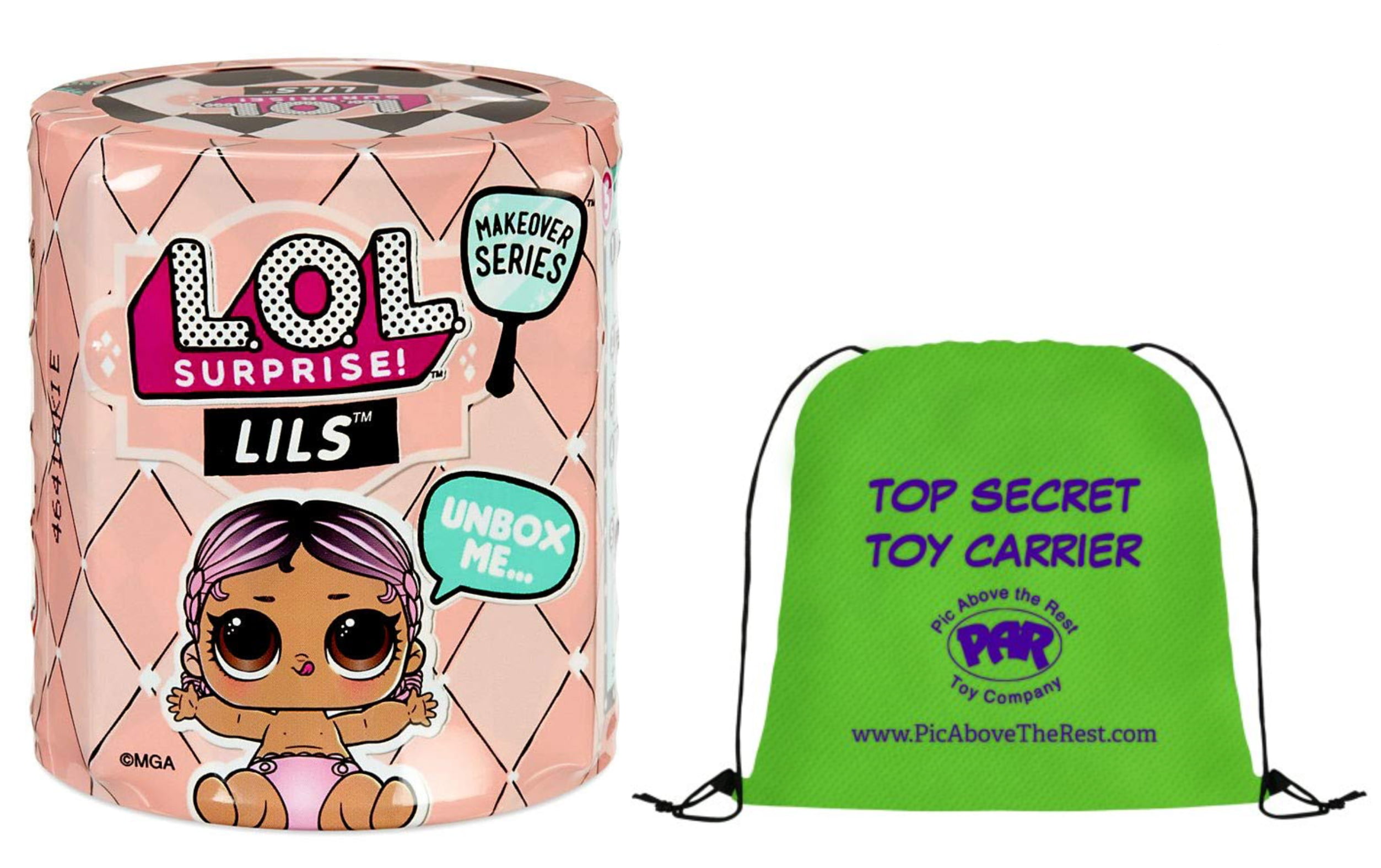 LOL Surprise Lils Collectable Dolls with Bonus Bag Toy Carrier