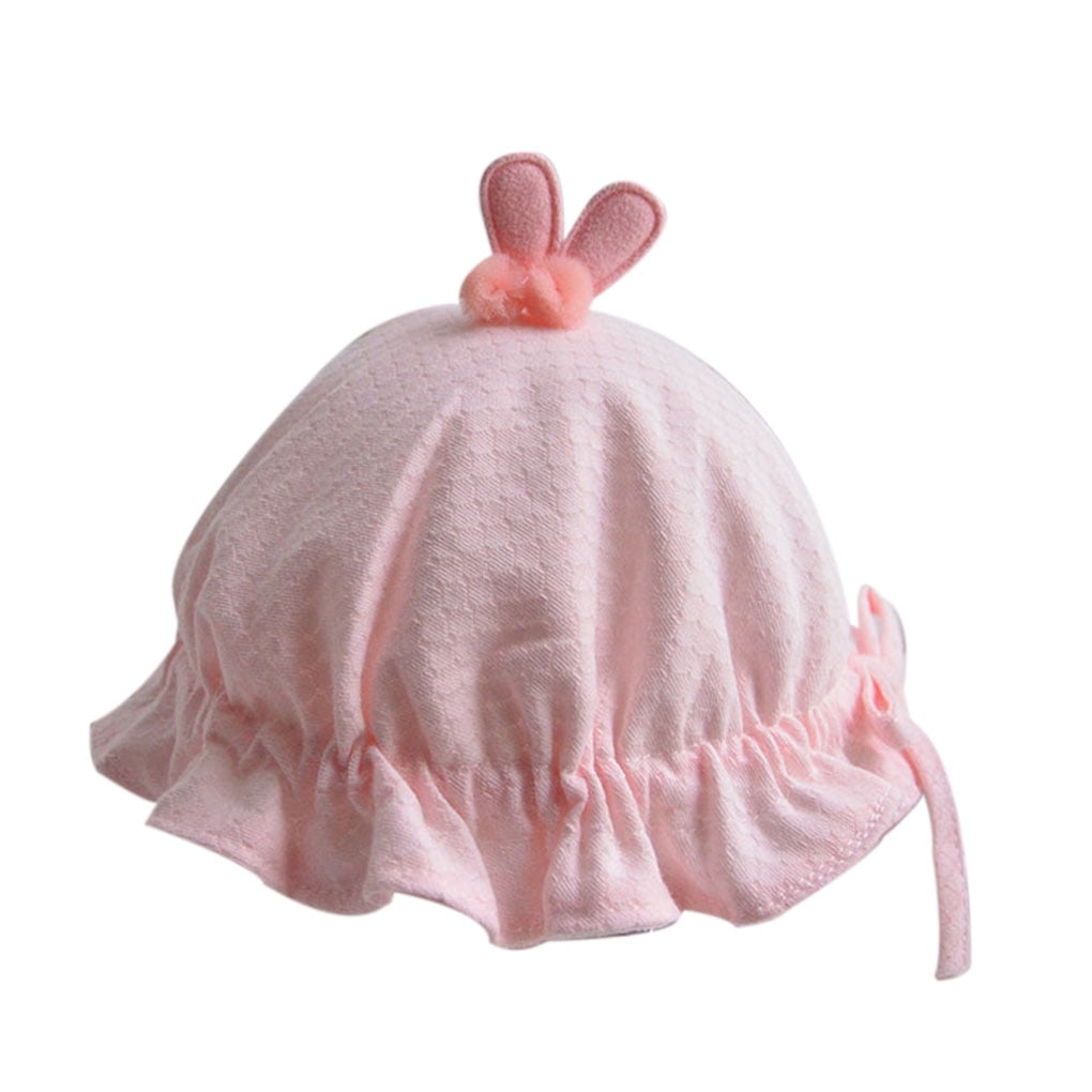 fashionhome Newborn Summer Cotton Hospital Hat Nursery Cap Baby Girls
