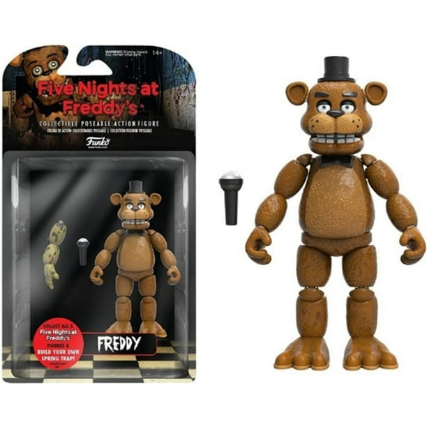 Five Nights at Freddy's FNAF-6" Articulated Action Figure Toy,Five Nights at Freddy's Toy,FNAF-Security Breach Series Action Figure Nightmares Bonnie,Action Figure for Boys Girls Ages 3 Up