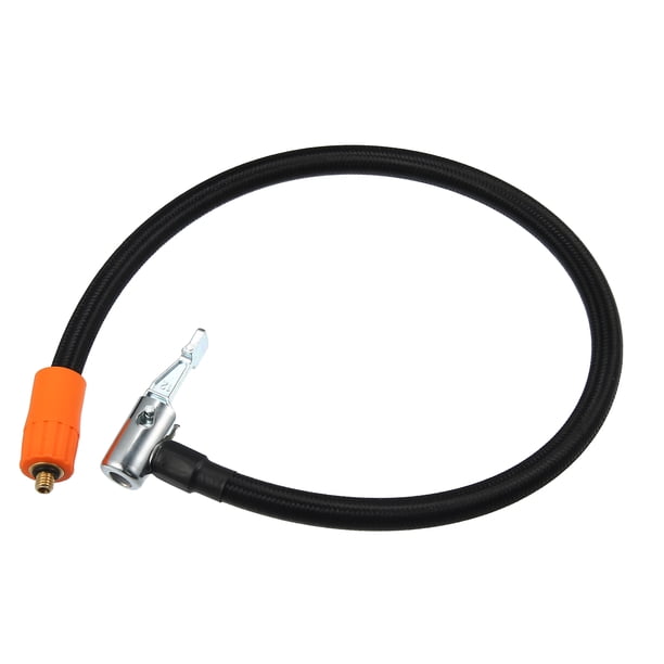 50cm Coche Neumático Inflador Extensión Manguera con Bloqueo Mandril Adaptador Tubo