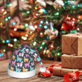 thumbnail image 6 of Salouo Colorful Alpaca for Christmas Hat for Kids Xmas Holiday Hat Santa Hat for Boys & Girls Festive Headwear Accessories Fit for Christmas/ New Year/Holiday/Party, 6 of 6