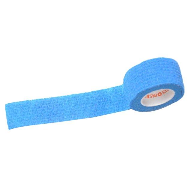 Self-Adhesive Elastic Aid Finger Muscle Ankle Wrap Blue