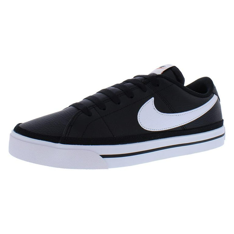 Nike Court Legacy Mens Trainers, Black White Gum Light Brown  display picture 3