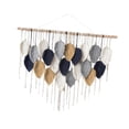 thumbnail image 2 of Esquirla Large Macrame Wall Hanging Wall Decor Boho Tapestry Background Tassel Macrame Leaf Tassels for Apartment Dorm Nursery Wedding 21 leaves, 2 of 8