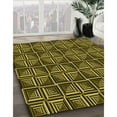 thumbnail image 2 of Ahgly Company Indoor Rectangle Patterned Black Bean Brown Area Rugs, 8' x 10', 2 of 6