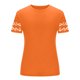 thumbnail image 4 of Tops de Cuello Alto para las Mujeres Amante Impreso Camiseta Cuello Redondo Manga Corta, Poliéster Spandex, 4 of 4