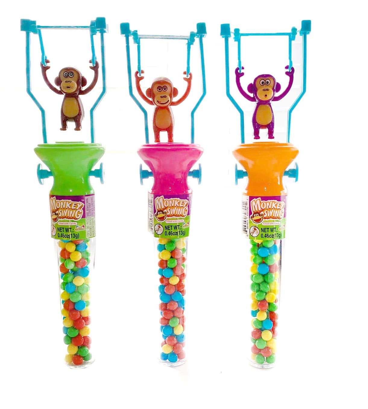 Swinging Monkey Candy Filled Toy Party Favors - Animal Shaped