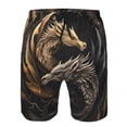 thumbnail image 3 of Fotbe Vintage Metal Dragon Trajes de Baño Estampados para Hombre, Shorts de Verano de Secado Rápido, Ropa de Playa, Bañadores-Medium, 3 of 6