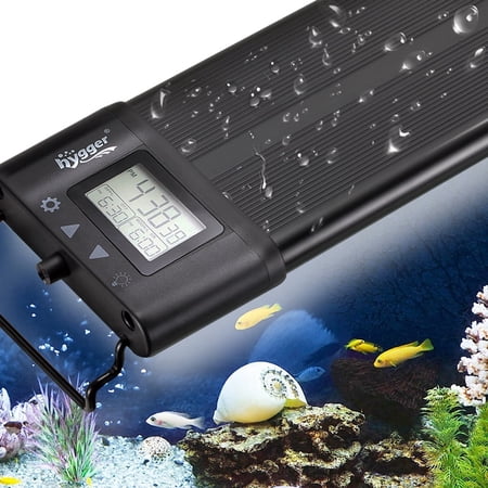 hygger LED Aquarium Light, Full Spectrum Plant Fish Tank Light, 7 Colors