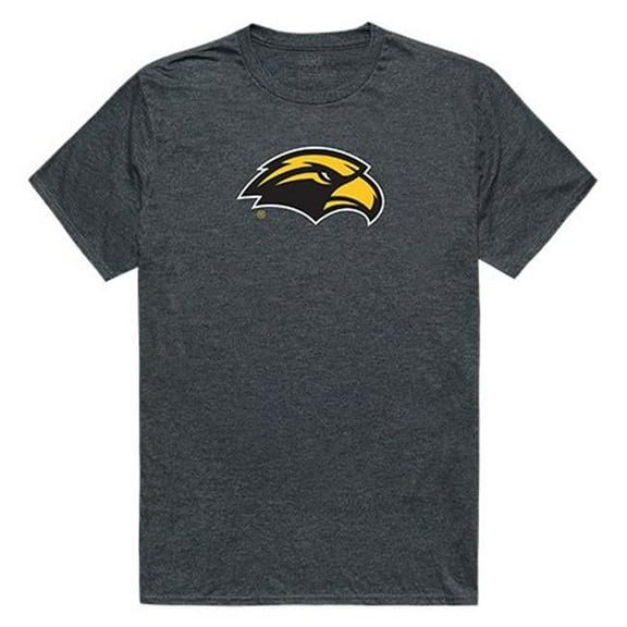 Southern Mississippi University Cinder Tee for Men, Heather Charcoal - Medium