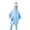 Blue, variant on Kids' Fish Raincoat, Light Blue Waterproof Button-Up Rain Jacket with 3D & Sea Print, Cute Rain Gear for Boys & Girls,8-10 Years