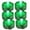Green, variant on JYtrend Bright Submersible Tea Lights Floral Waterproof Led for Party Wedding, Red, 6 pieces