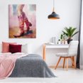 thumbnail image 3 of Stupell Industries Abstract Pink Cowgirl Boots Abstract Painting Gallery Wrapped Canvas Art Print Wall Art, 36 x 48, 3 of 8