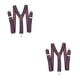 thumbnail image 2 of Qarigey Hombres Clips Tirantes Tirantes Accesorios Pantalones universales Correas Bandas colgantes Pantalones elásticos Correa Accesorio de Type1 NO1, 2 of 6