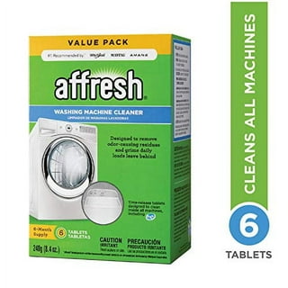 Affresh W10549846 Washing Machine Cleaner, 5 Tablets: Cleans Front Load and Top Load Washers, Including He