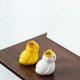 thumbnail image 1 of Lindos soportes for cepillos de dientes de pato amarillo - Juego de 2 organizadores de almacenamiento de cerámica for baño, 1 of 3