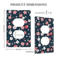 thumbnail image 3 of Balery Cherry Blossoms for Duplex Wall Plates Kit, Electrical Outlet Covers, Standard Size 1-Gang 5.0" x3.0", Electric Receptacle Plug Covers-Style S, 3 of 6
