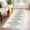 Beige/Black, variant on Tzou Washable Striped Runner Rug, 2x6 Ultra-Soft Modern Carpet for Kitchen Entryway, Stain-Resistant, Non-Slip, Machine Washable Thin Rug (Pearl Velvet, Striped Print)