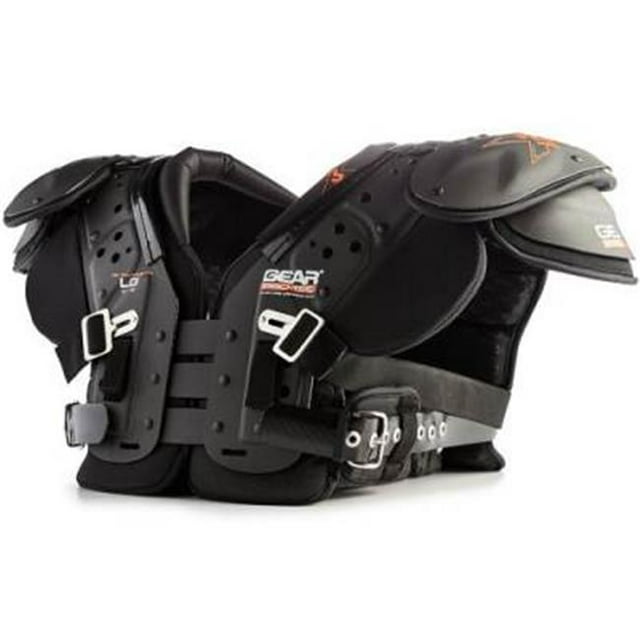 Gear Pro-Tec 1454183 X3 Adult X15 Multi-Position Shoulder Pads, Medium