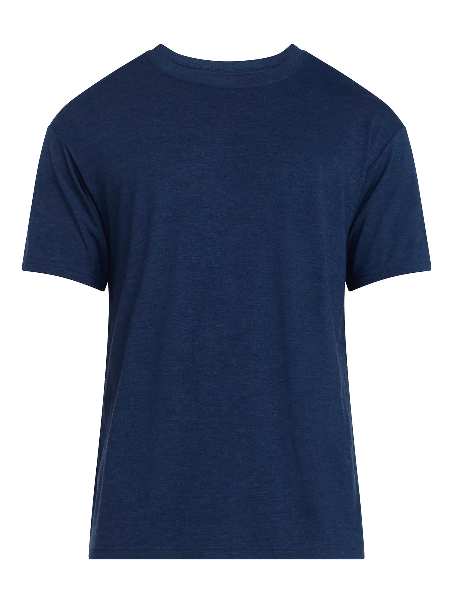 Athletic Works Men's and Big & Tall Tri Blend Tee with Short Sleeves, Sizes XS-4XLT