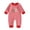 Red, variant on Newborn Baby Boy Girl Football Outfit Long Sleeve Romper Striped Jumpsuit Rugby Game Day Infant Fall Winter Outfits (Blue, 0-3 Months)