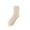 Khaki, variant on Homenesgenics Women Socks Ankle White Winter Coral Fleece Socks Middle Tube Sleeping Home Solid Stocking