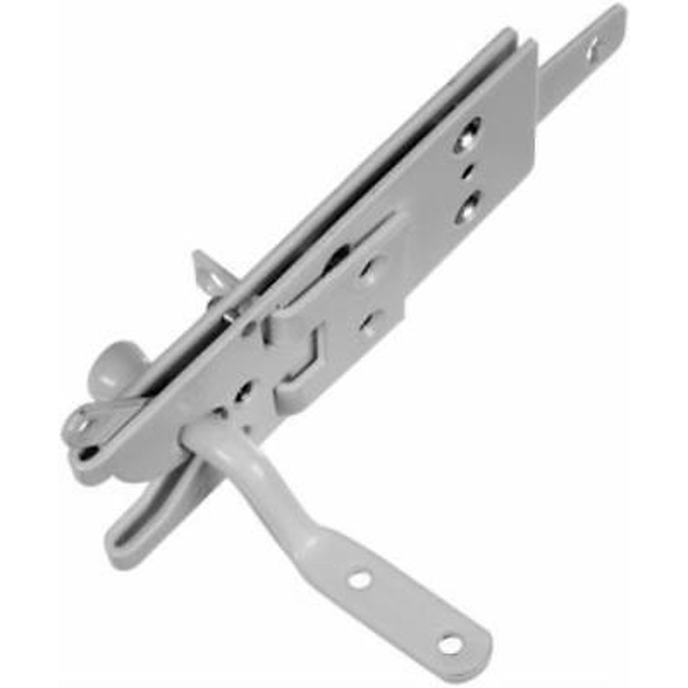 White Vinyl Heavy Duty Fence Gate Latch Rest Resistant Vinyl Safe - Walmart.com - Walmart.com