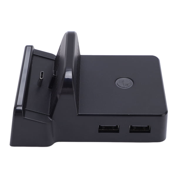 Consola De Juegos Base De Carga De TV, Puerto USB 3.0 Portátil Antideslizante Consola De Juegos Estación De Acoplamiento De TV Prevención De Sobrecarga Para Interruptor